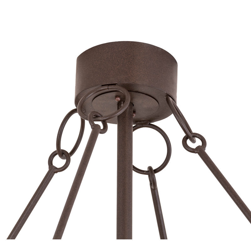Rustic Lodge 19 - Light Chandelier
