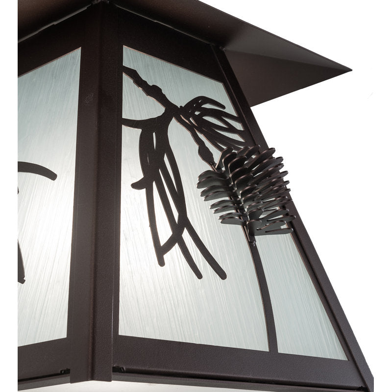 Rustic Lodge 1 - Light Armed Sconce
