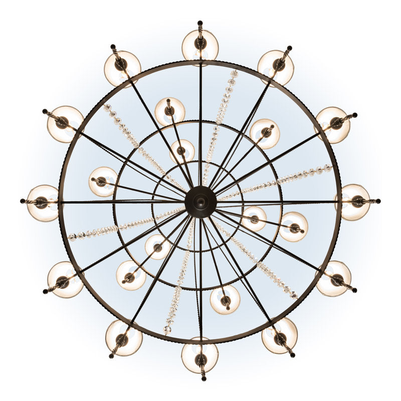 Rustic Lodge 21 - Light Chandelier