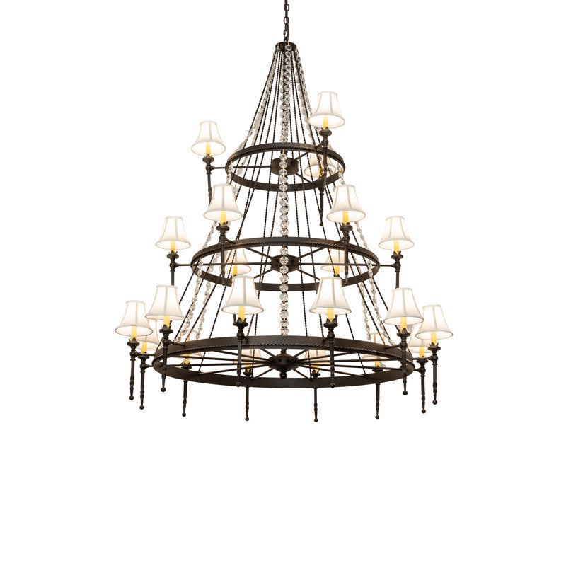 Rustic Lodge 21 - Light Chandelier