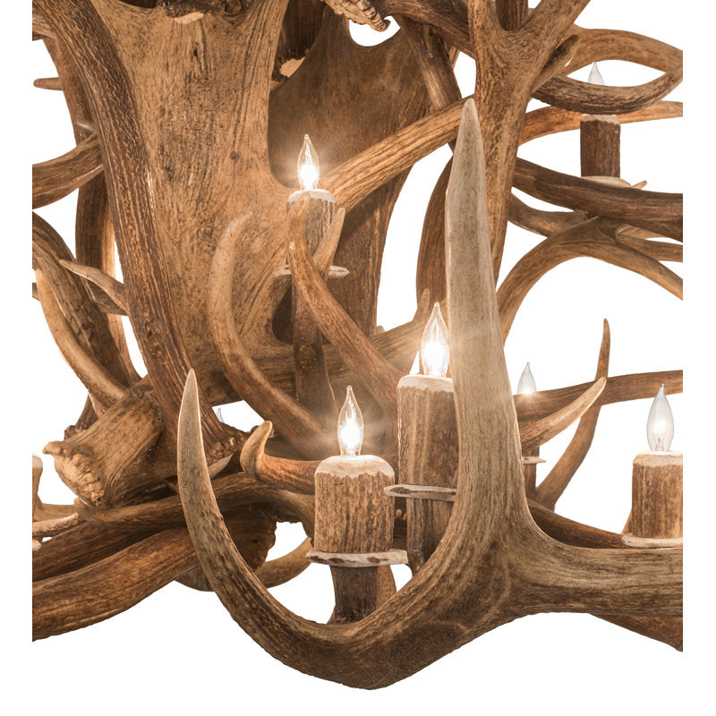 Rustic Lodge 24 - Light Chandelier