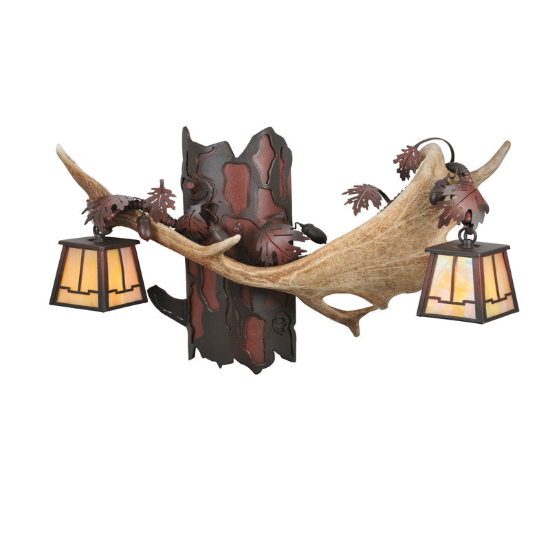 Rustic Lodge 2 - Light Armed Sconce