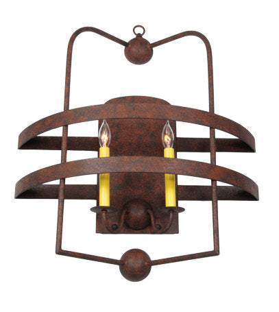 Rustic Lodge 2 - Light Candle Wall Light