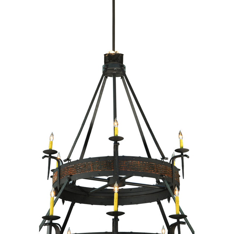 Rustic Lodge 34 - Light Chandelier