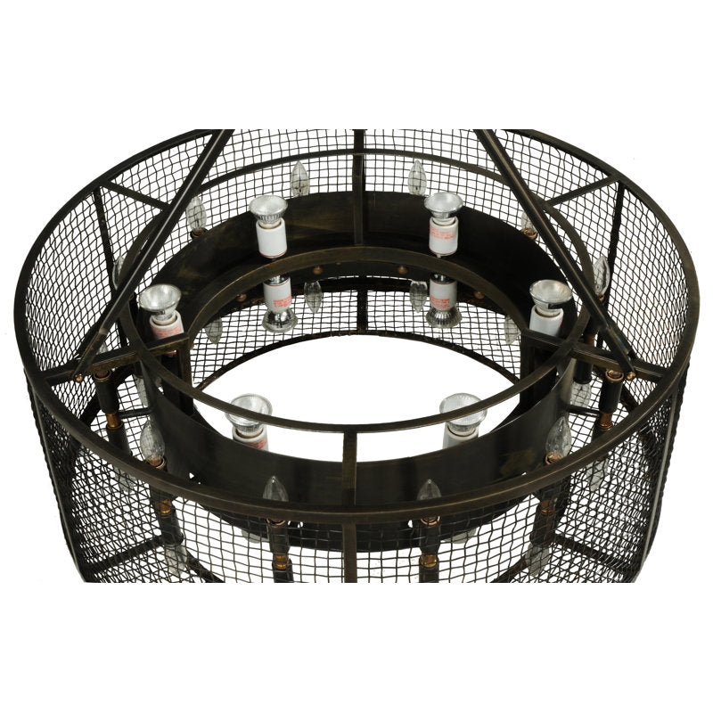 Rustic Lodge 36 - Light Chandelier