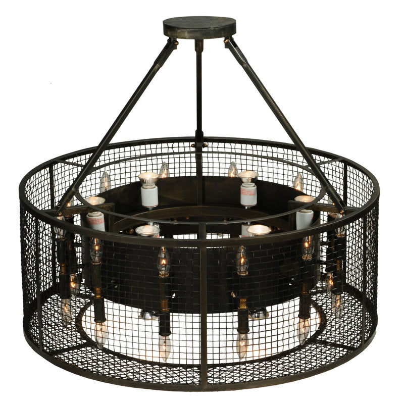 Rustic Lodge 36 - Light Chandelier