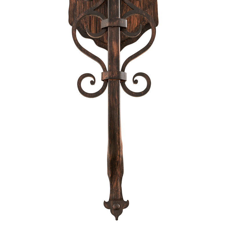 Rustic Lodge 3 - Light Candle Wall Light