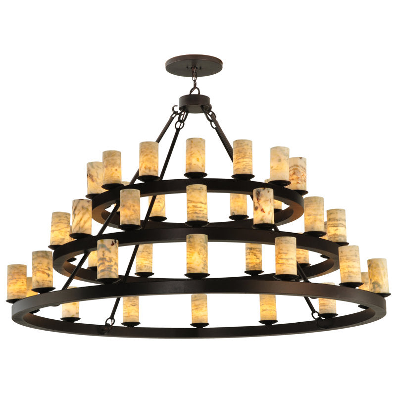 Rustic Lodge 42 - Light Chandelier