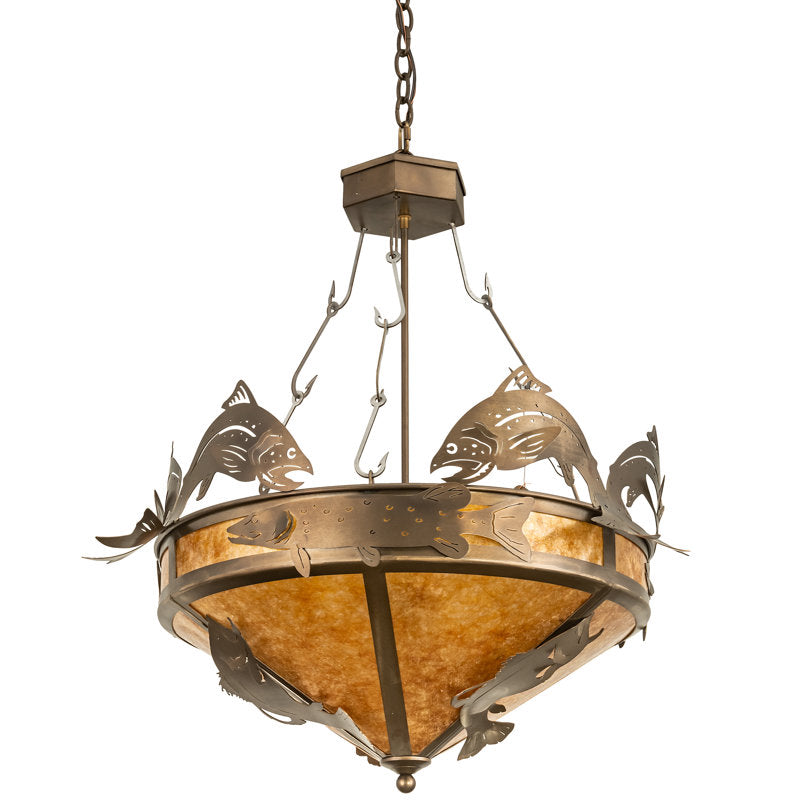 Rustic Lodge 4 - Light Chandelier