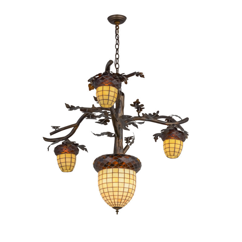 Rustic Lodge 4 - Light Chandelier