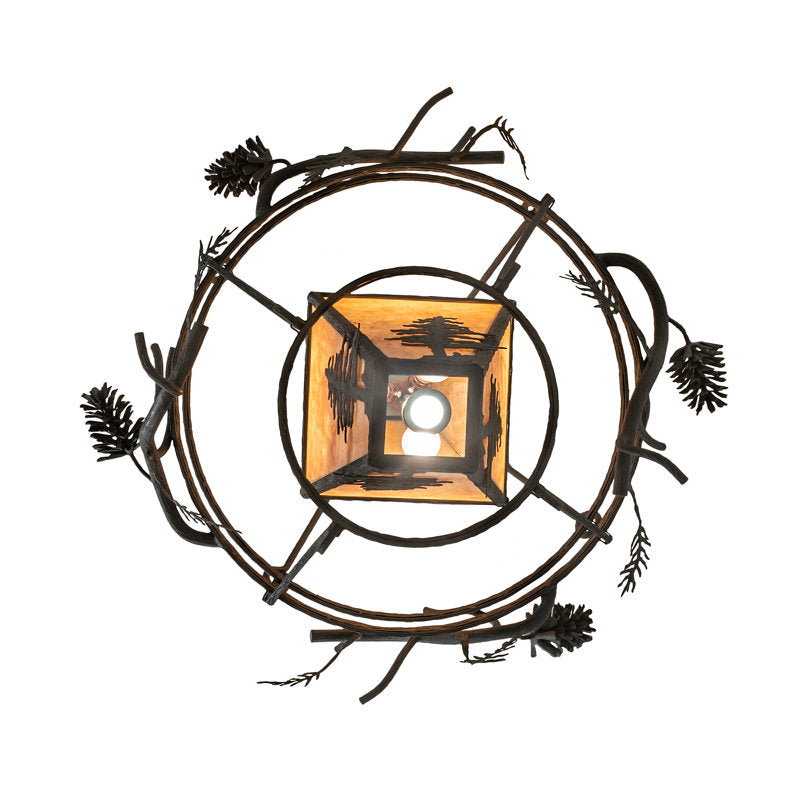 Rustic Lodge 4 - Light Pendant