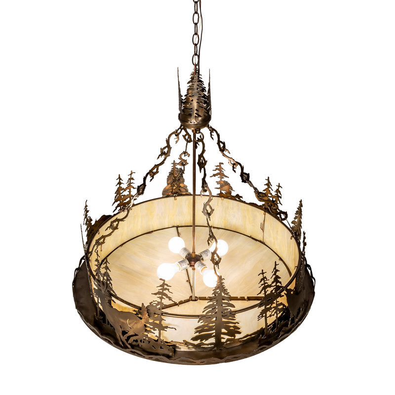 Rustic Lodge 4 - Light Pendant