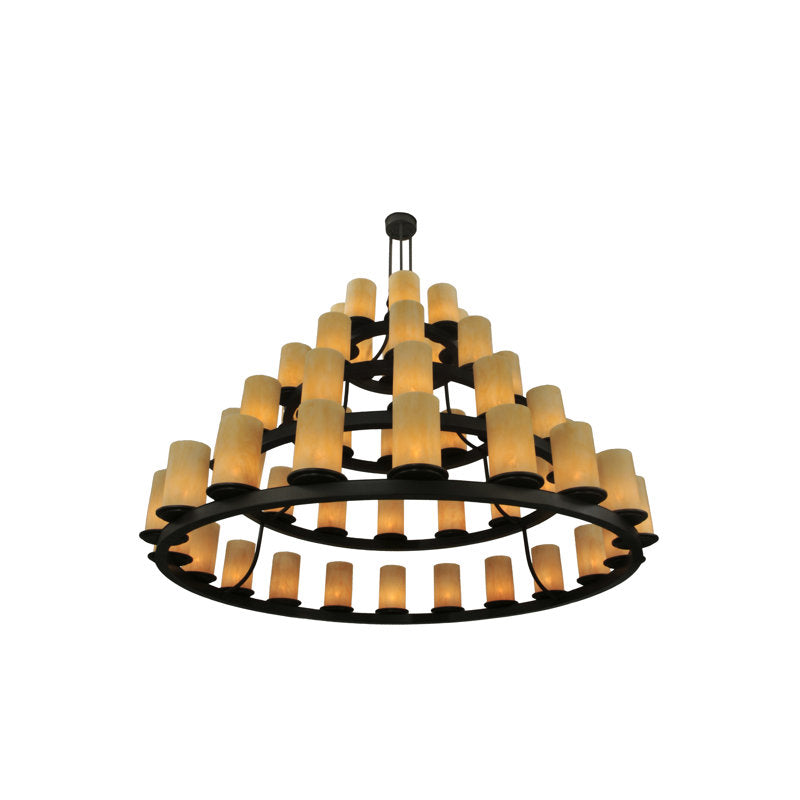 Rustic Lodge 52 - Light Chandelier