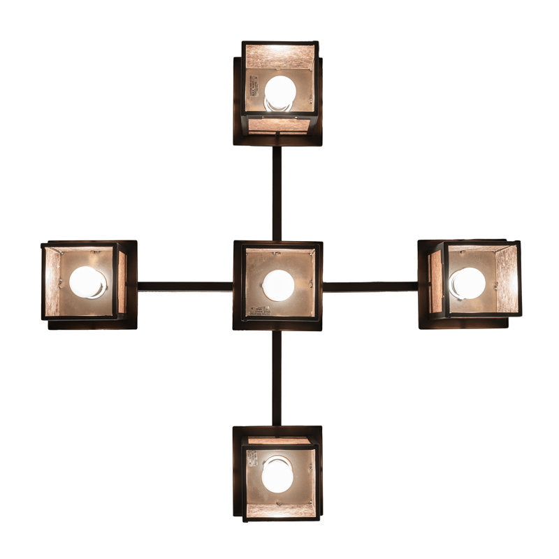 Rustic Lodge 5 - Light Chandelier