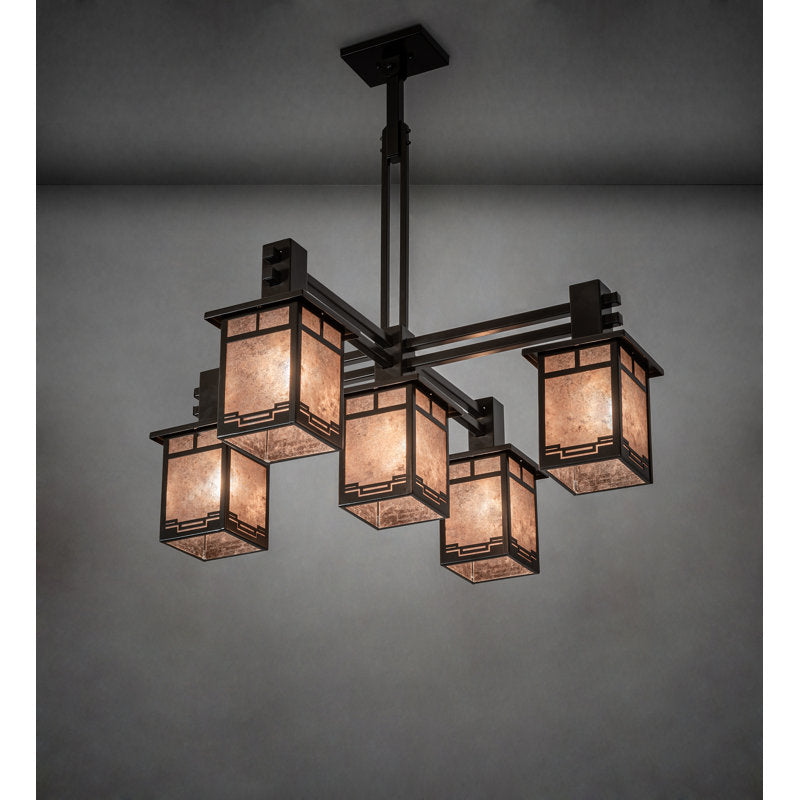 Rustic Lodge 5 - Light Chandelier
