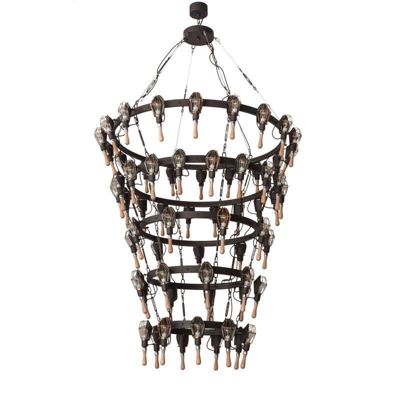 Rustic Lodge 63 - Light Chandelier