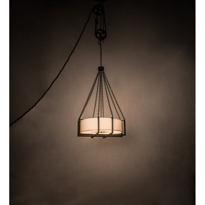 Rustic Lodge 6 - Light Chandelier