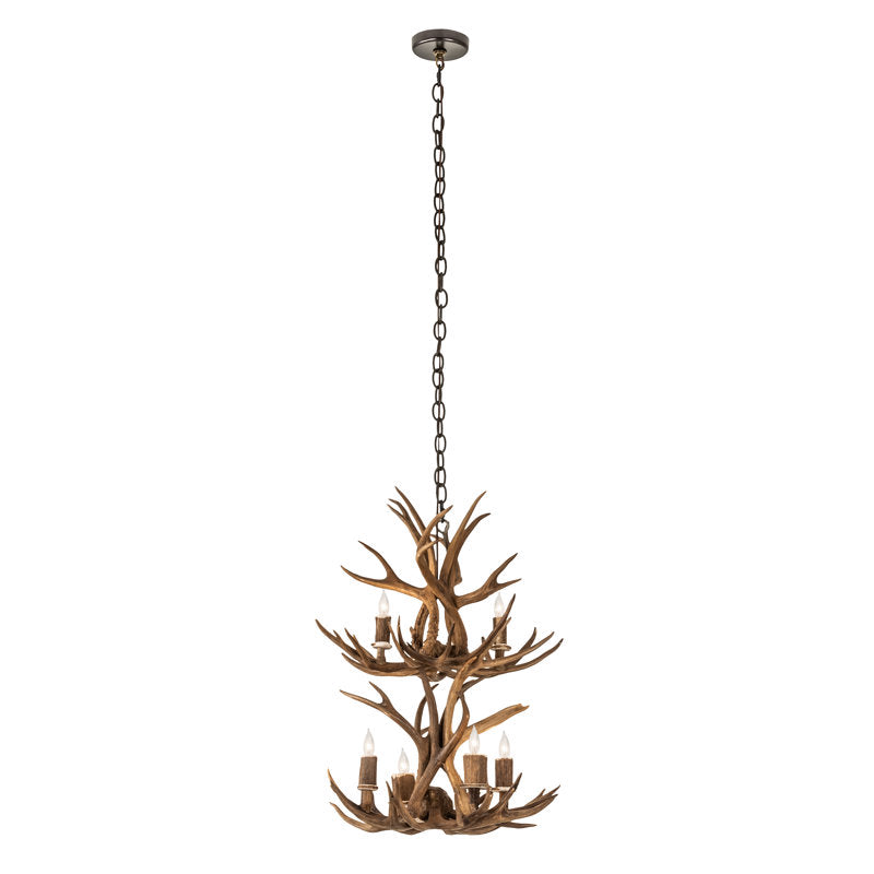 Rustic Lodge 6 - Light Chandelier