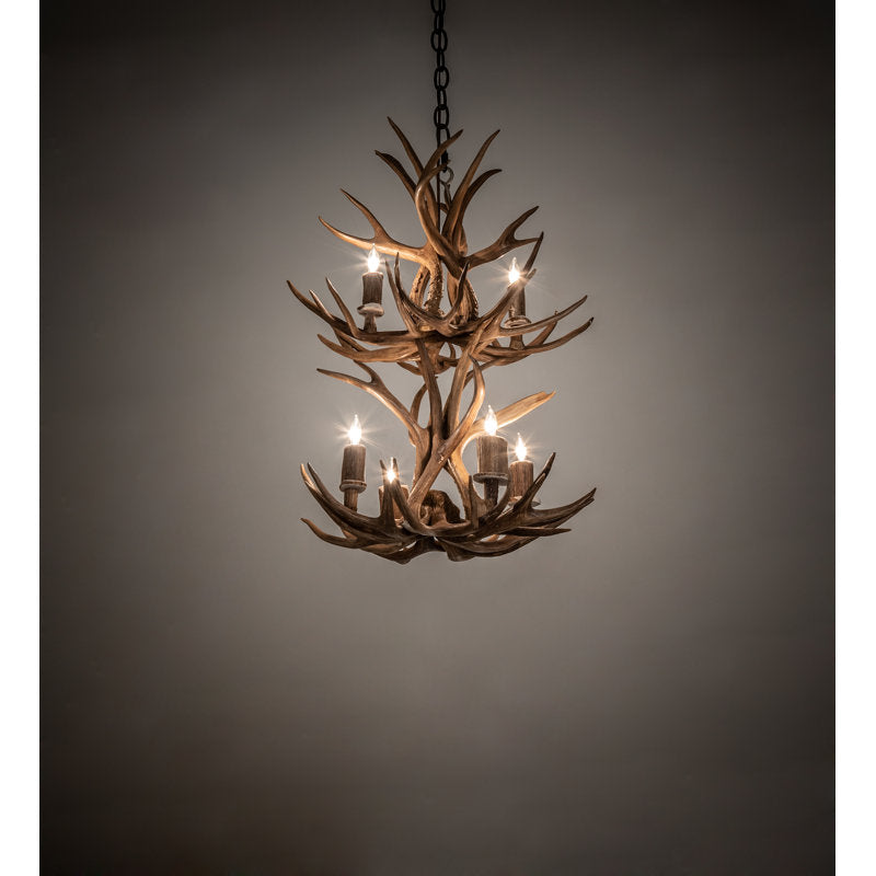 Rustic Lodge 6 - Light Chandelier