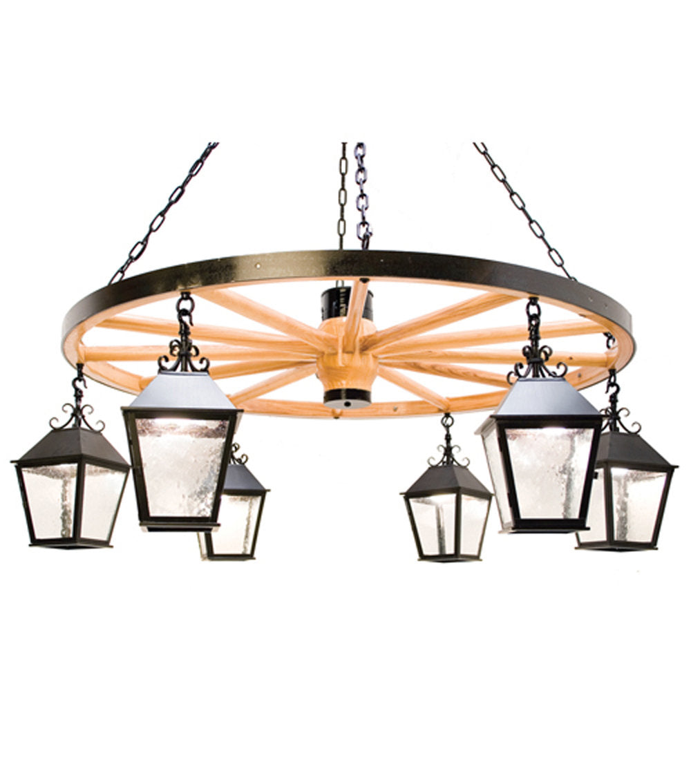 Rustic Lodge 6 - Light Chandelier
