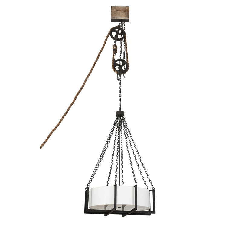 Rustic Lodge 6 - Light Chandelier