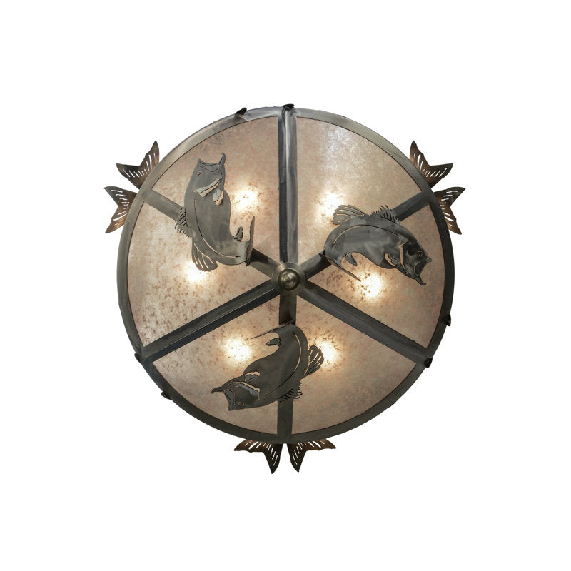 Rustic Lodge 6 - Light Chandelier