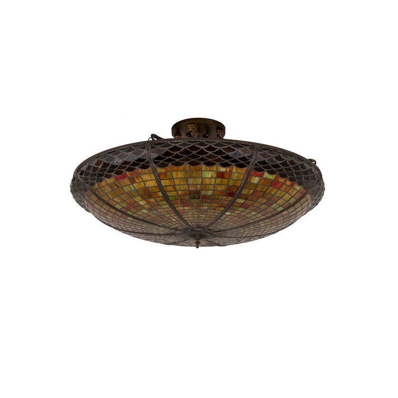 Rustic Lodge 6 - Light Flush Mount
