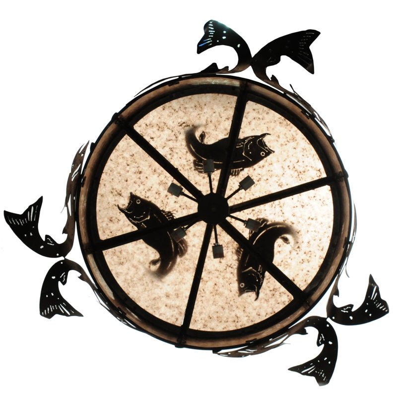 Rustic Lodge 6 - Light Pendant