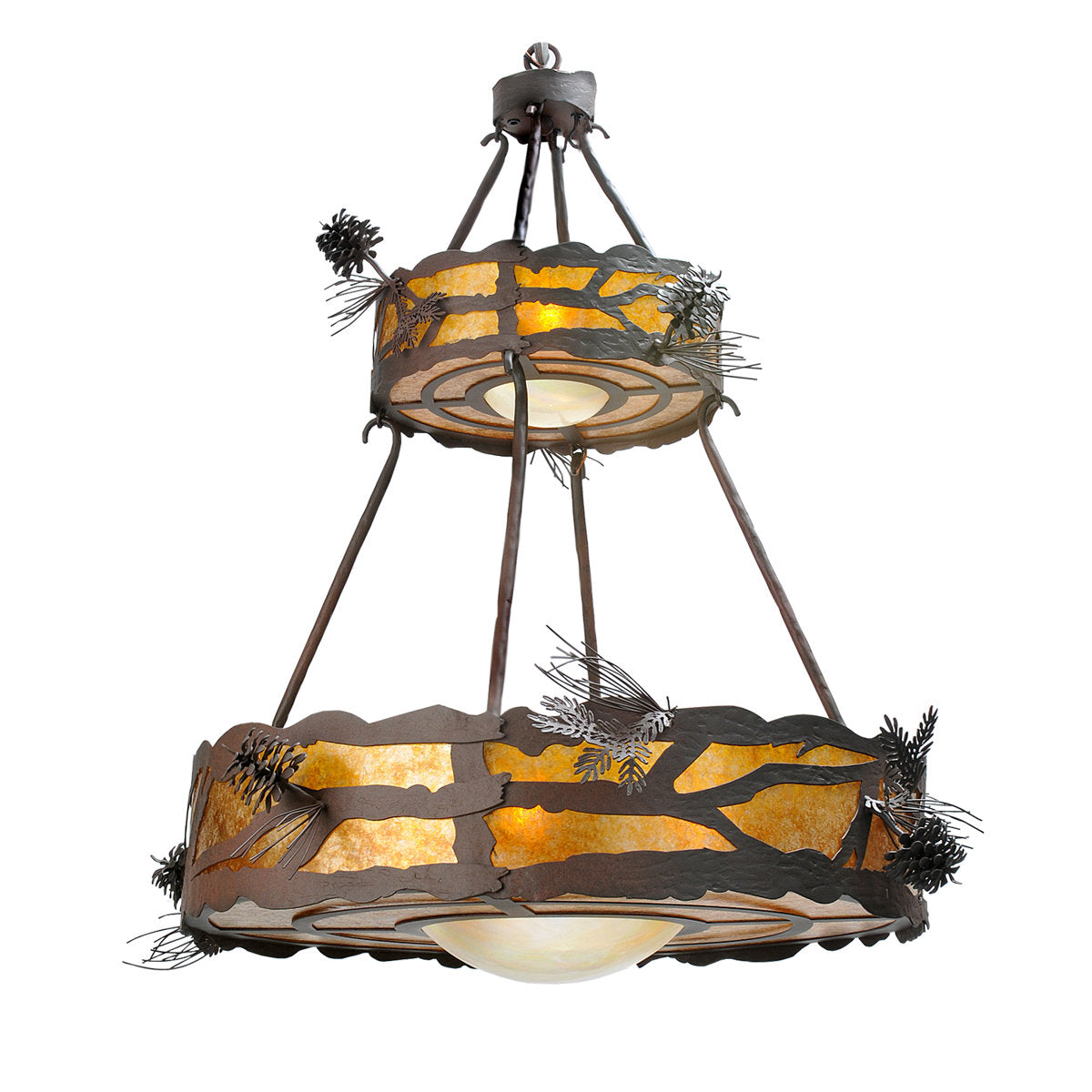 Rustic Lodge 7 - Light Chandelier