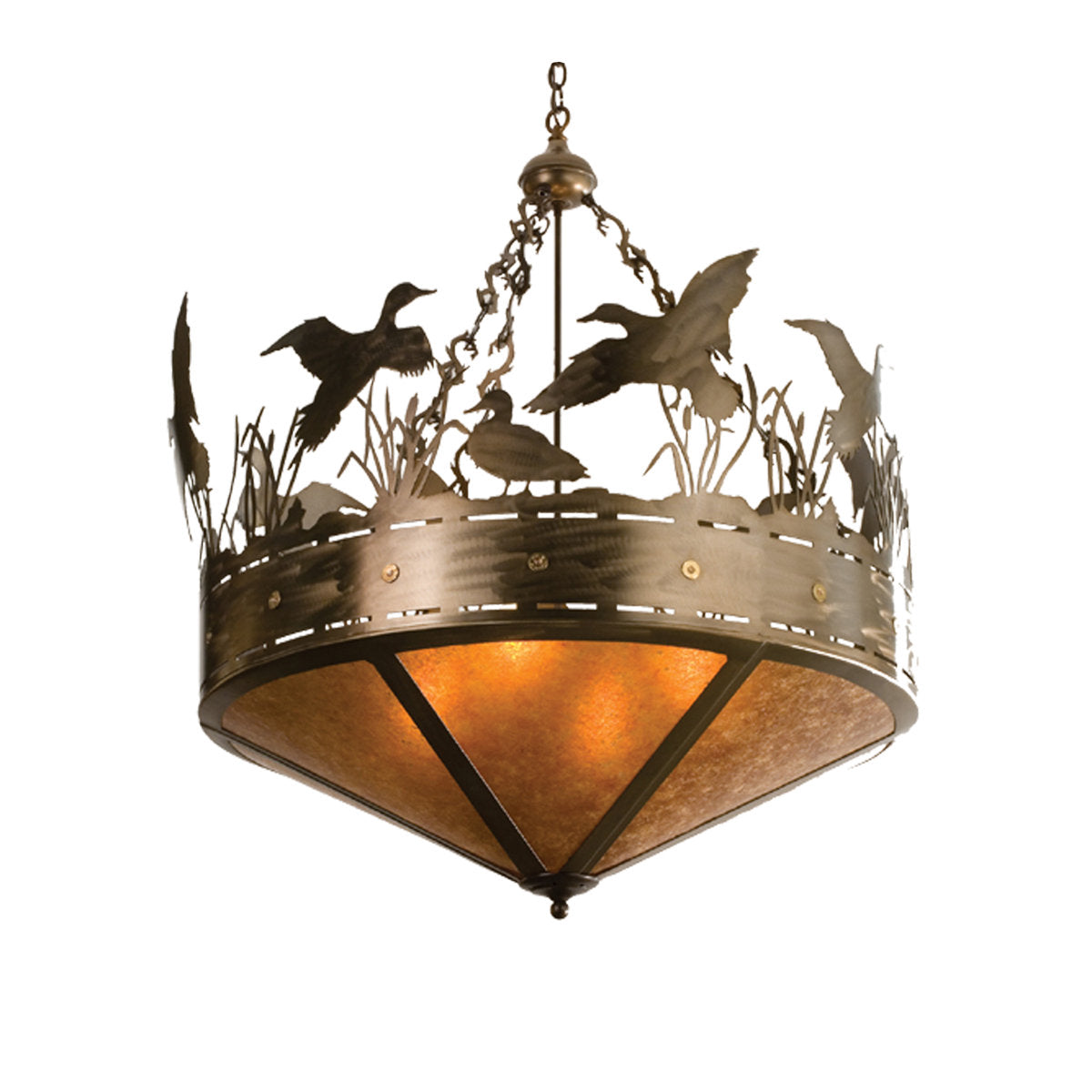 Rustic Lodge 7 - Light Chandelier