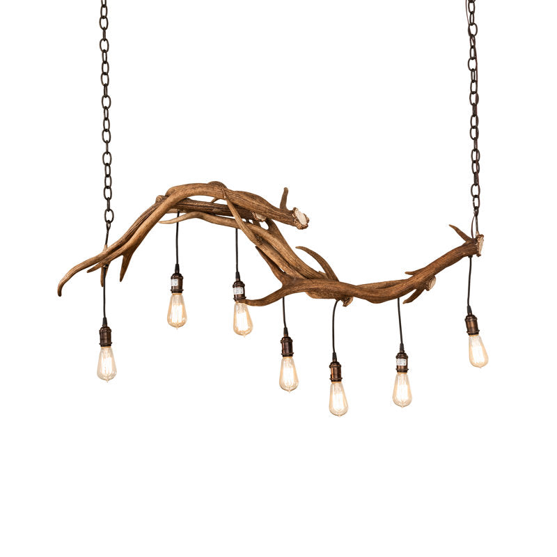 Rustic Lodge 7 - Light Chandelier