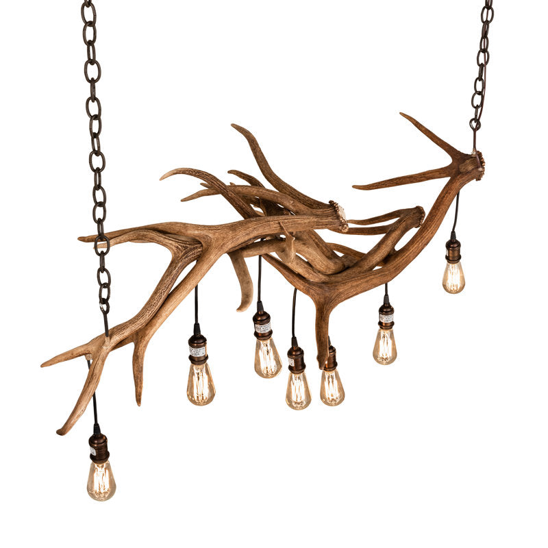 Rustic Lodge 7 - Light Chandelier