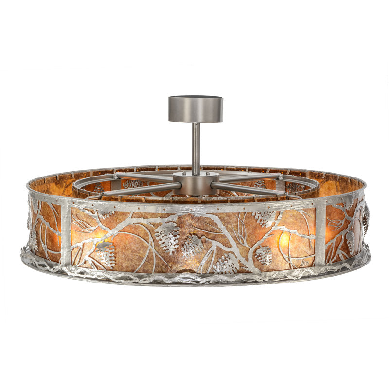 Rustic Lodge 8 - Light Chandelier