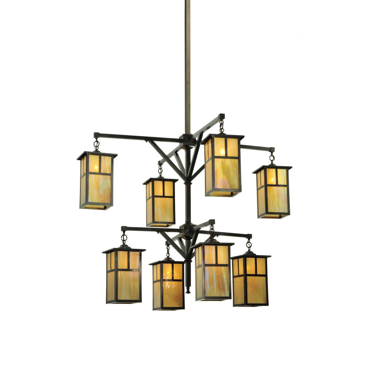 Rustic Lodge 8 - Light Chandelier