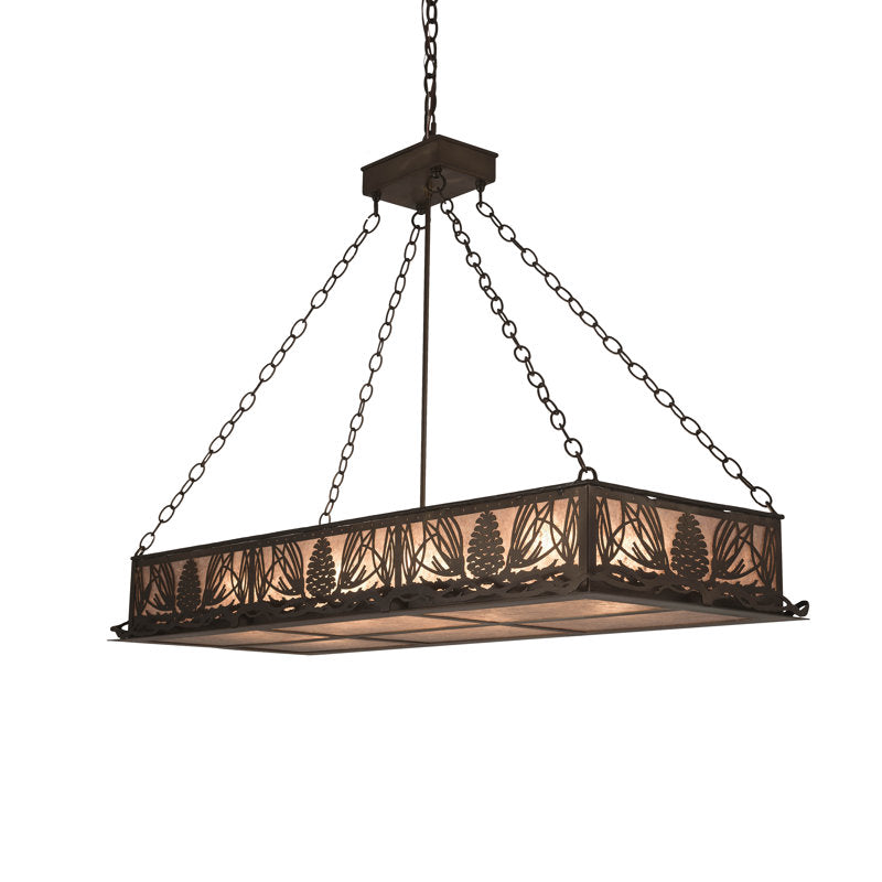 Rustic Lodge 8 - Light Chandelier
