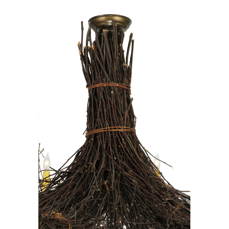 Rustic Lodge 8 - Light Chandelier