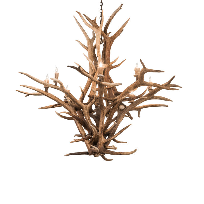 Rustic Lodge 8 - Light Chandelier