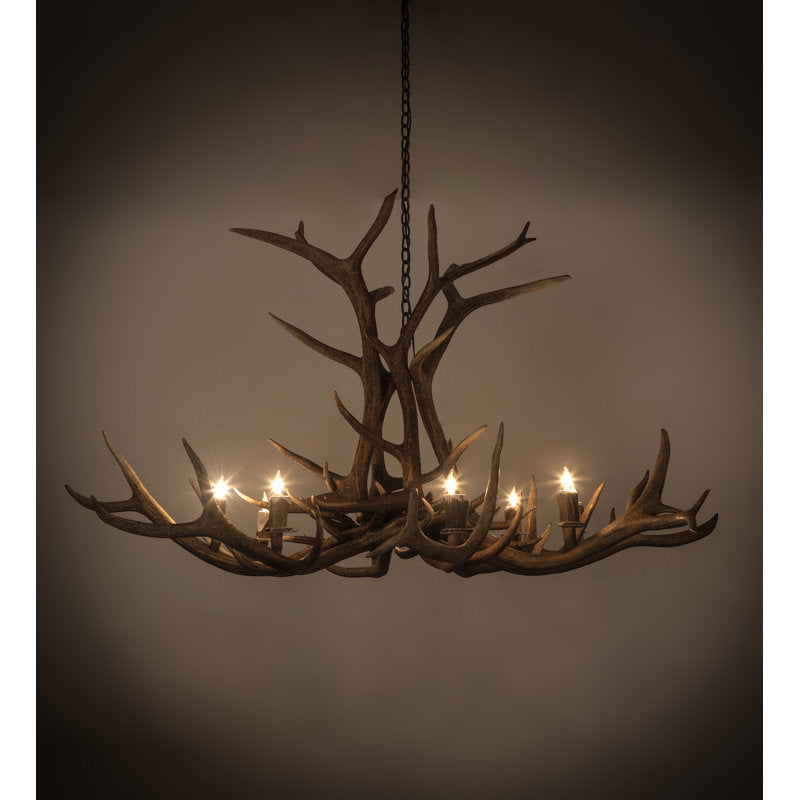 Rustic Lodge 8 - Light Chandelier