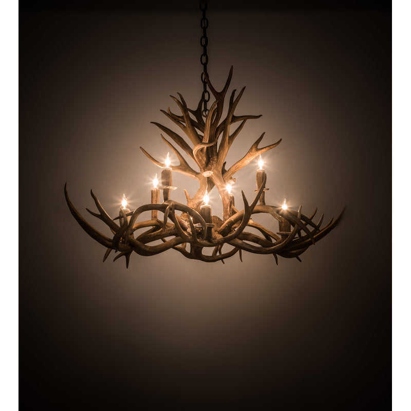 Rustic Lodge 8 - Light Chandelier