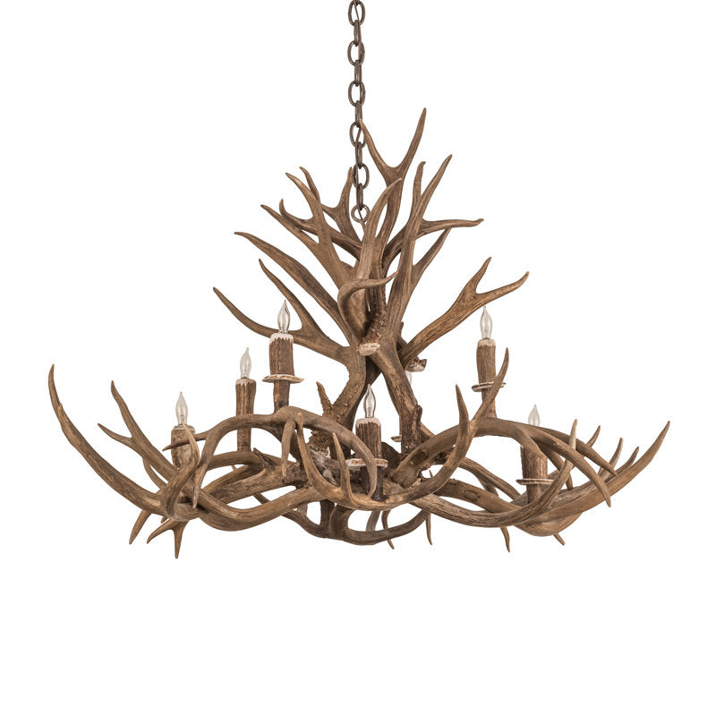 Rustic Lodge 8 - Light Chandelier