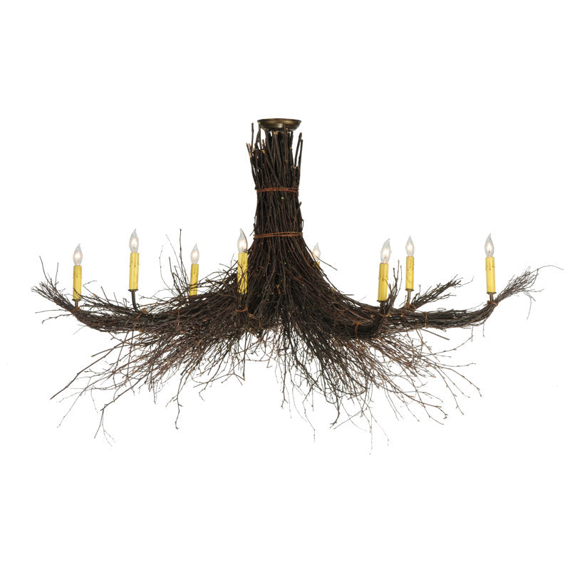 Rustic Lodge 8 - Light Chandelier