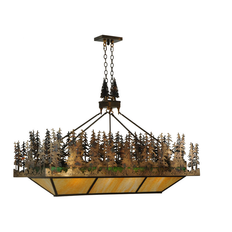Rustic Lodge 8 - Light Chandelier