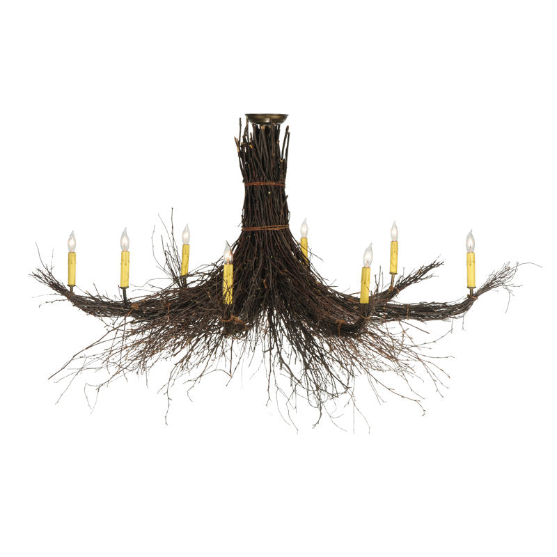 Rustic Lodge 8 - Light Chandelier