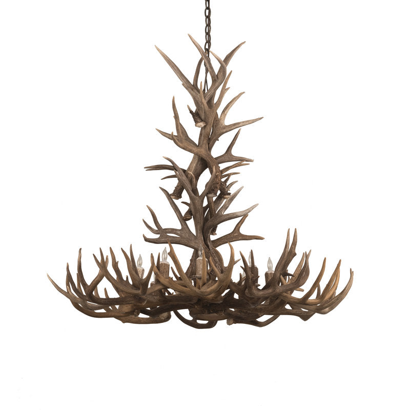 Rustic Lodge 8 - Light Chandelier