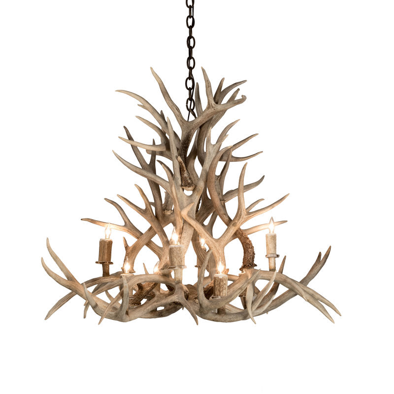 Rustic Lodge 8 - Light Chandelier