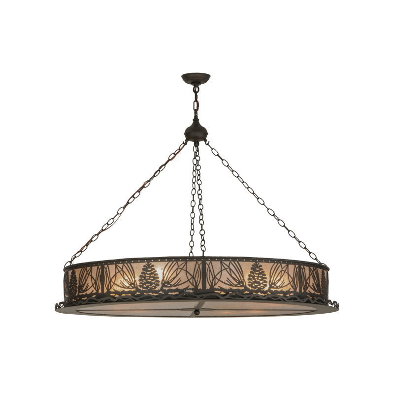 Rustic Lodge 8 - Light Chandelier