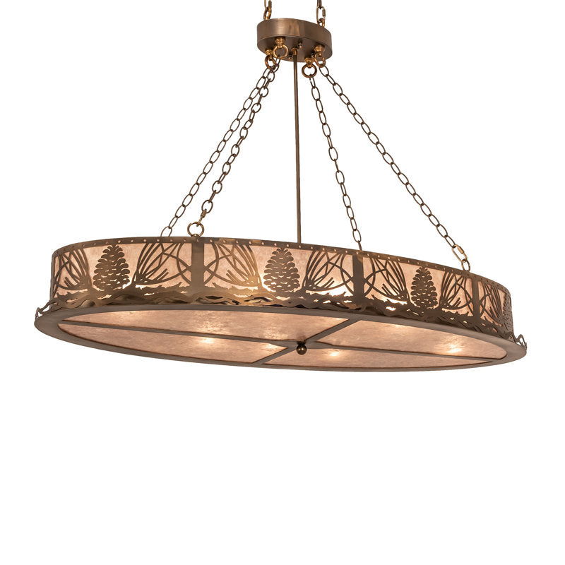 Rustic Lodge 8 - Light Chandelier