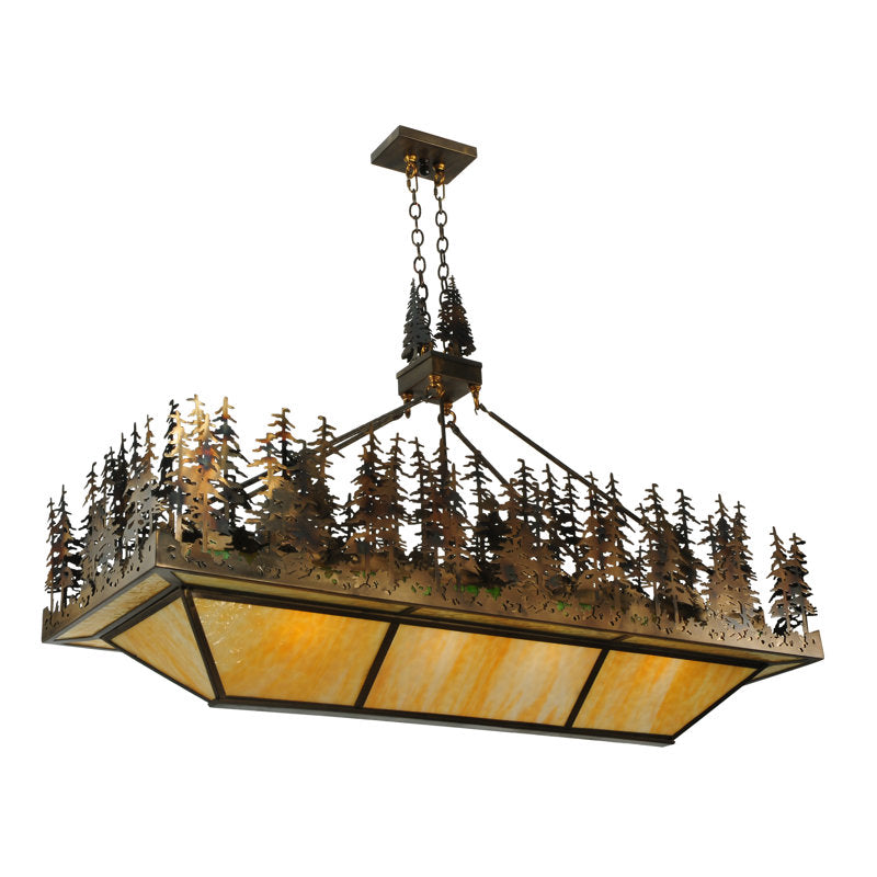 Rustic Lodge 8 - Light Chandelier