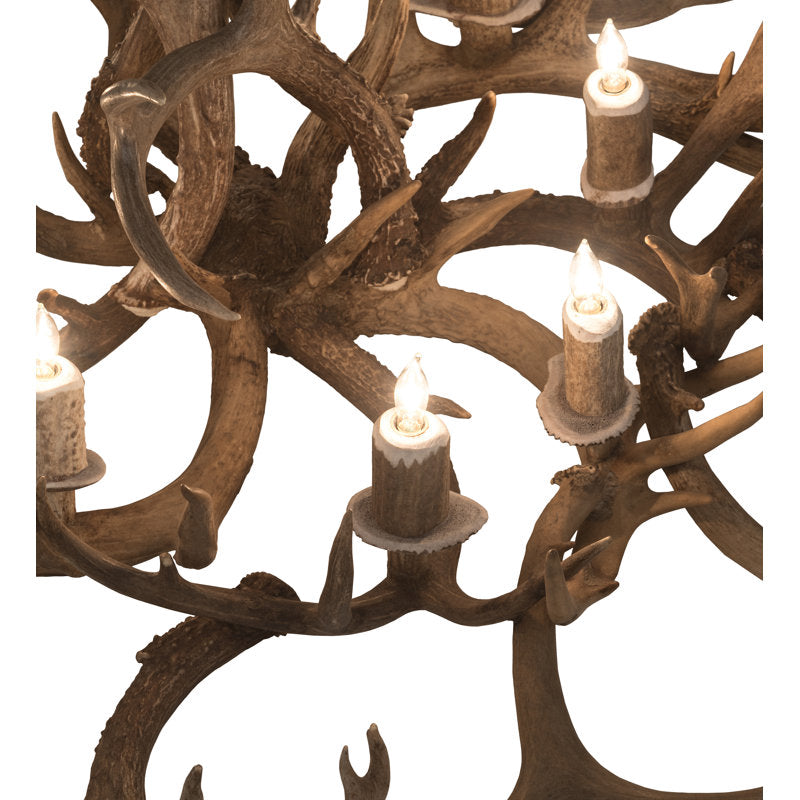Rustic Lodge 8 - Light Chandelier