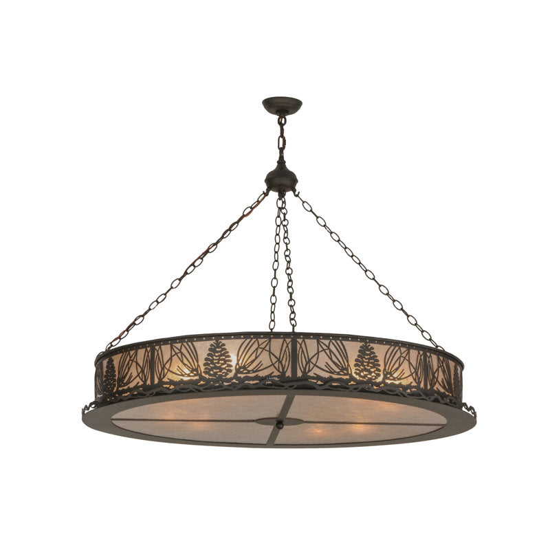 Rustic Lodge 8 - Light Chandelier
